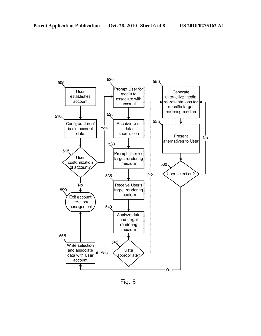 SYSTEM AND METHOD FOR GENERATING SUGGESTED ALTERNATIVES FOR VISUAL OR AUDIBLE SUBMISSIONS - diagram, schematic, and image 07