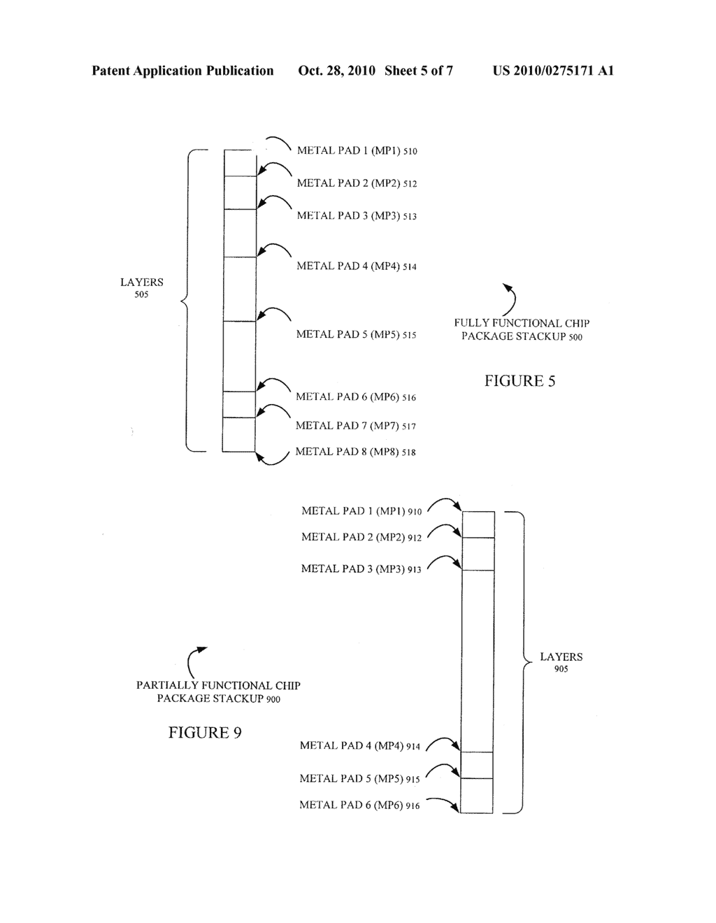 PACKAGE DESIGNS FOR FULLY FUNCTIONAL AND PARTIALLY FUNCTIONAL CHIPS - diagram, schematic, and image 06