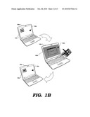 Automatically enhancing computing privacy by affecting the screen of a computing device diagram and image