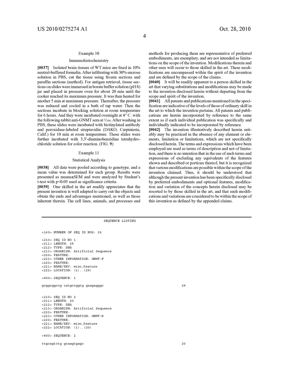 MOUSE MODEL FOR DEPRESSION, SCHIZOPHRENIA AND ALZHEIMER'S DISEASE - diagram, schematic, and image 14