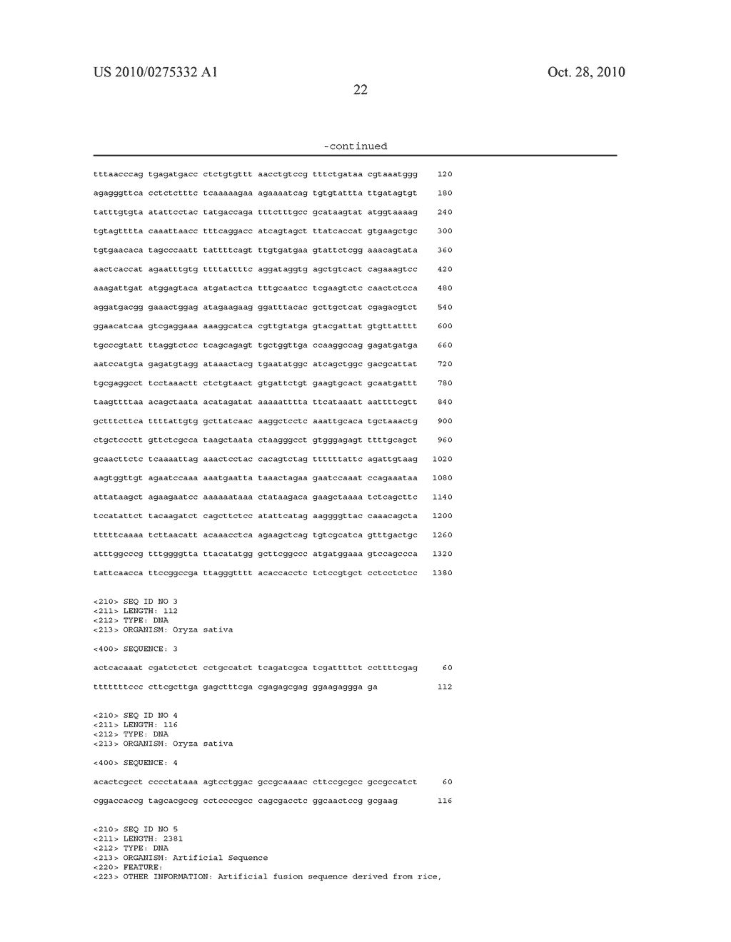 ORYZA SATIVA L18A AND HSC71 EXPRESSION ELEMENTS USEFUL FOR MODULATING GENE EXPRESSION IN PLANTS - diagram, schematic, and image 25