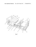 Bed with Adjustable Patient Support Framework diagram and image