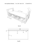 Bed with Adjustable Patient Support Framework diagram and image