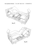 Bed with Adjustable Patient Support Framework diagram and image