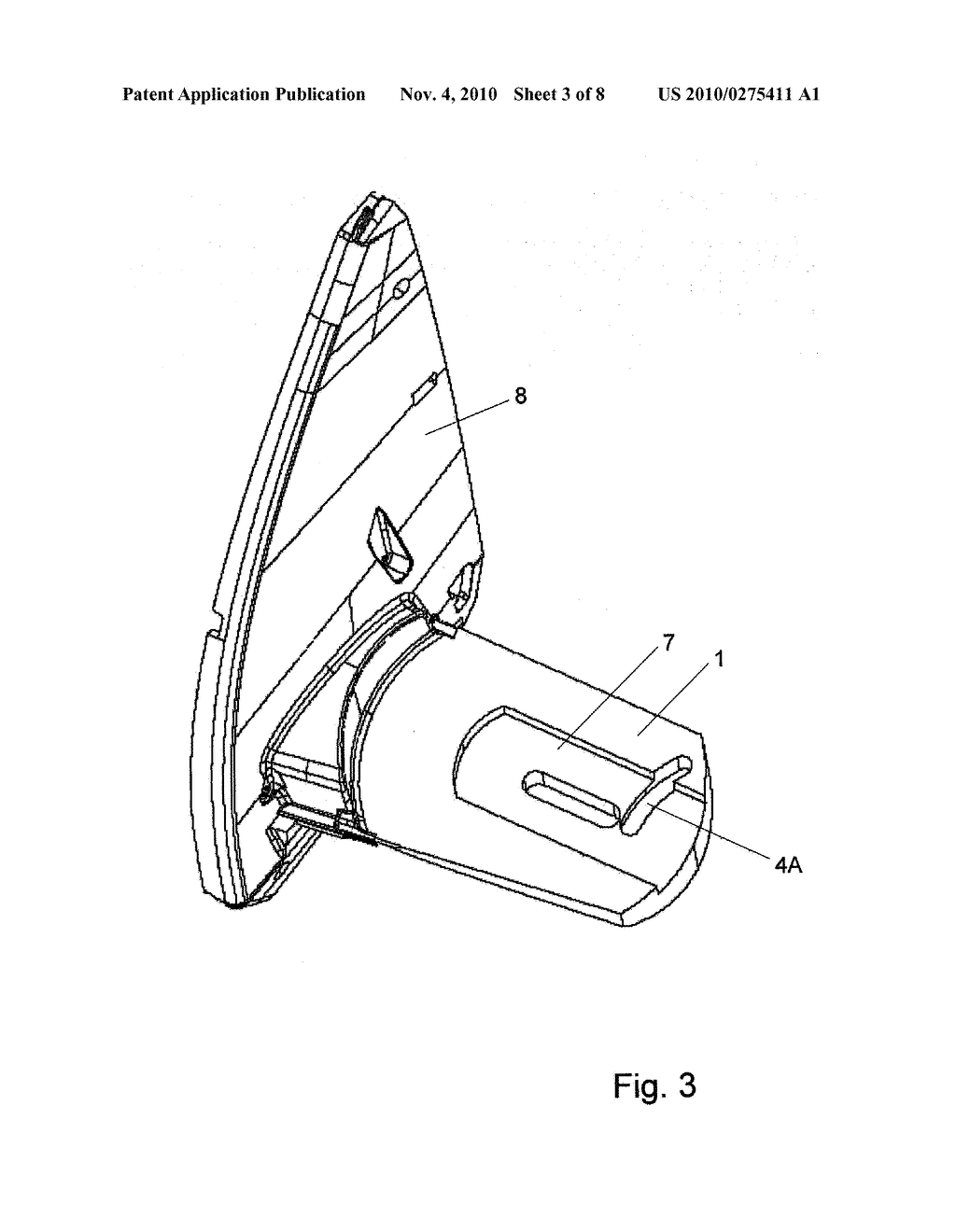 HINGE CONSTRUCTION AND WING MIRROR UNIT, IN PARTICULAR FOR A MOTOR VEHICLE - diagram, schematic, and image 04