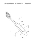 HANDLE WITH SOFT GEL CUSHIONING MEMBER diagram and image