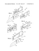 FOLDING KNIFE AND RELATED METHODS diagram and image