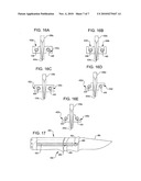 FOLDING KNIFE AND RELATED METHODS diagram and image