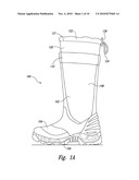 FOOTWEAR ASSEMBLIES WITH REMOVABLE SCENT BLOCKING PORTIONS AND ASSOCIATED METHODS OF USE AND MANUFACTURE diagram and image