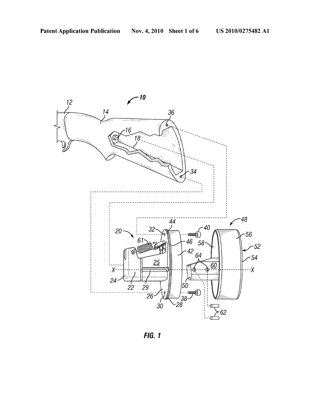 RECOIL SUPPRESSION SYSTEM FOR THE STOCK OF A FIREARM - diagram, schematic, and image 02