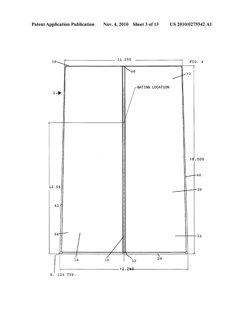 One Piece Hip and Ridge Shingle - diagram, schematic, and image 04