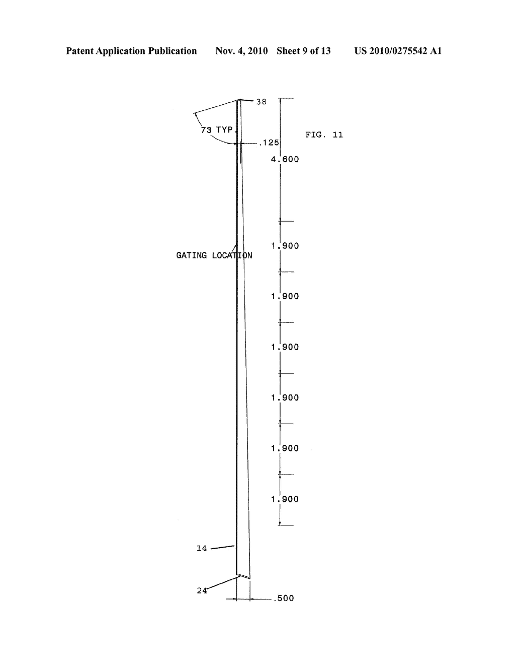 One Piece Hip and Ridge Shingle - diagram, schematic, and image 10