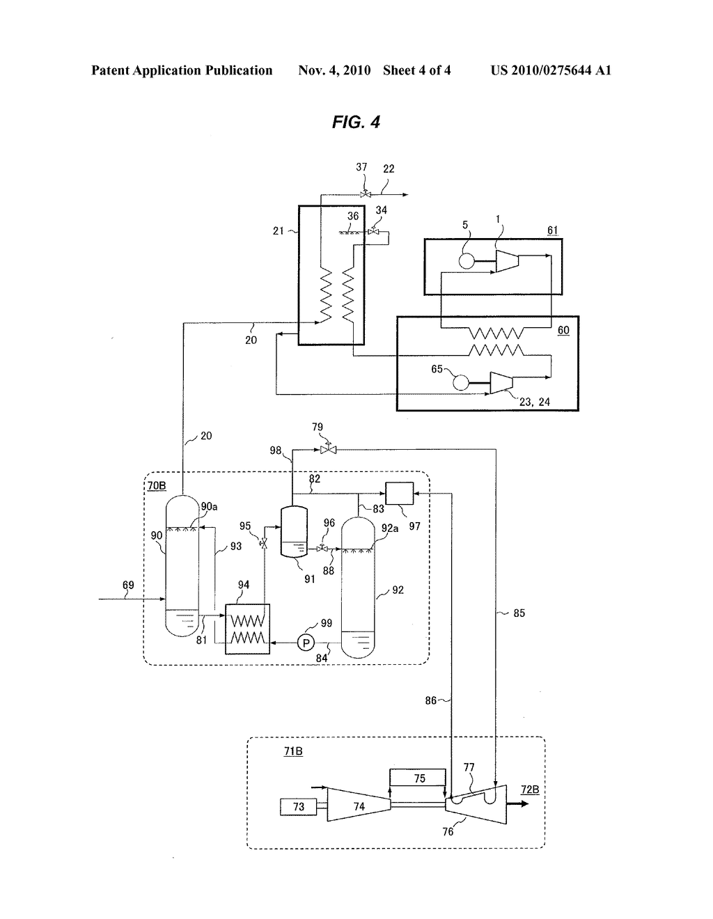 NATURAL GAS LIQUEFACTION PLANT AND MOTIVE POWER SUPPLY EQUIPMENT FOR SAME - diagram, schematic, and image 05