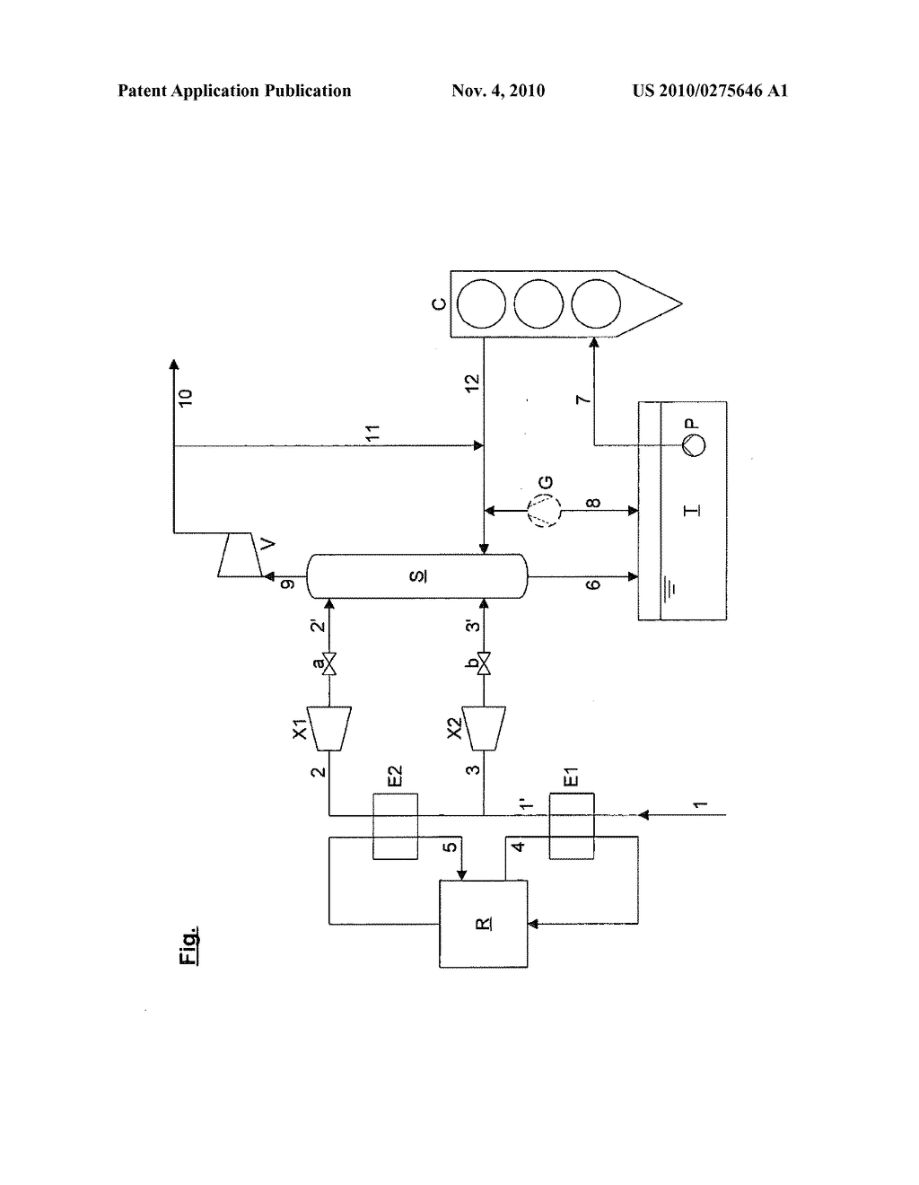 Method of Separating Off Nitrogen from Liquefied Natural Gas - diagram, schematic, and image 02