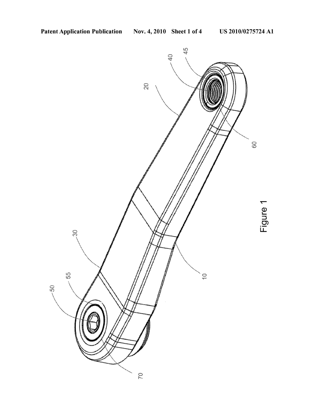 INSERT FOR BICYCLE CRANK ARM - diagram, schematic, and image 02