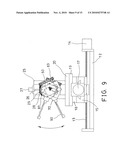 Adjustable tool supporting mechanism for machine tool diagram and image