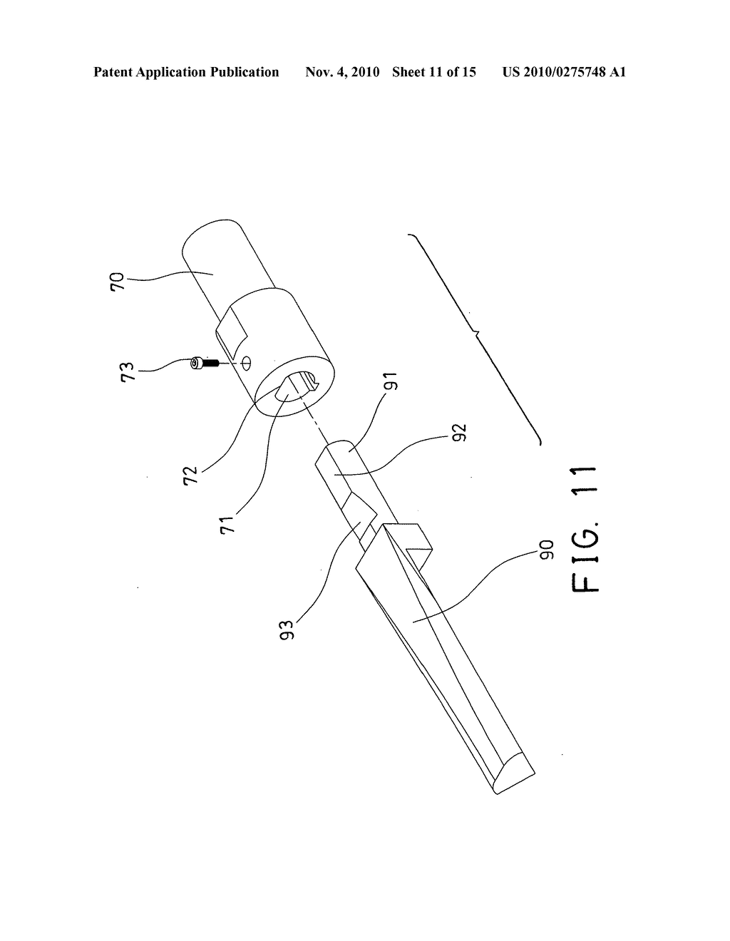Adjustable tool supporting mechanism for machine tool - diagram, schematic, and image 12