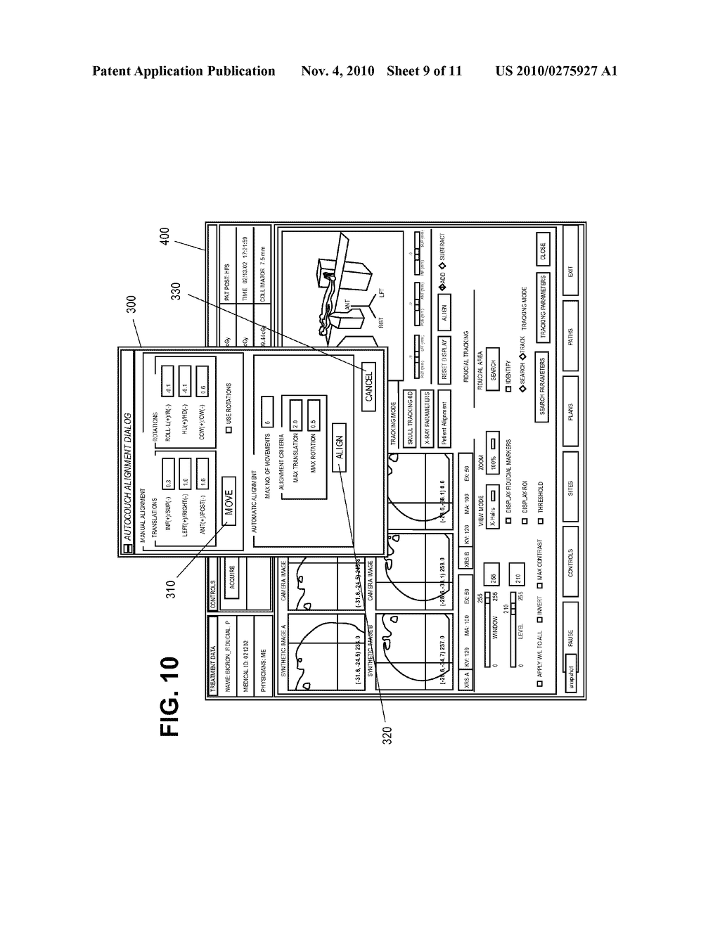 PATIENT POSITIONING ASSEMBLY - diagram, schematic, and image 10