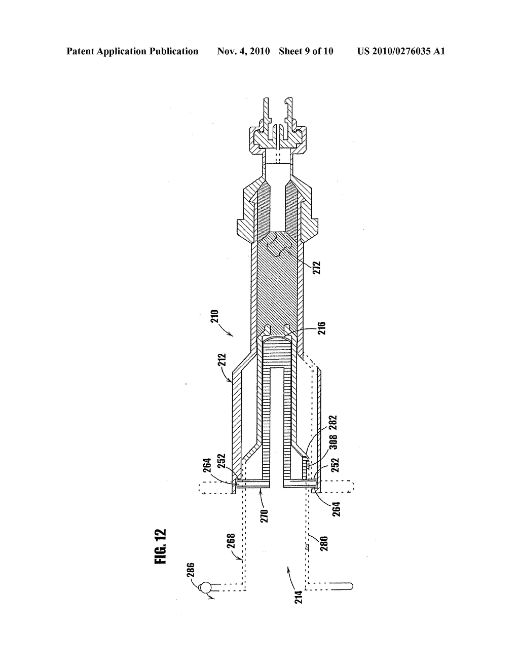 Device with penetrable and resealable portion - diagram, schematic, and image 10