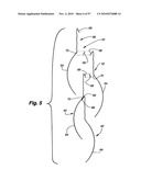 RETRACTABLE SHADE FOR COVERINGS FOR ARCHITECTURAL OPENINGS diagram and image