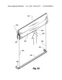 RETRACTABLE SHADE FOR COVERINGS FOR ARCHITECTURAL OPENINGS diagram and image