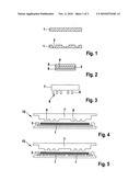 METHOD FOR HOT EMBOSSING AT LEAST ONE CONDUCTOR TRACK ONTO A SUBSTRATE AND SUBSTRATE HAVING AT LEAST ONE CONDUCTOR TRACK diagram and image