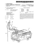 Tactical vehicle with line deployment tower diagram and image