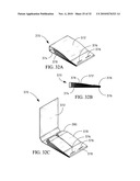 Packaging and dispensers for adhesive backed elements diagram and image