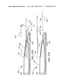 Packaging and dispensers for adhesive backed elements diagram and image