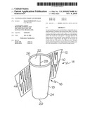 CUP INSULATING INSERT AND METHOD diagram and image