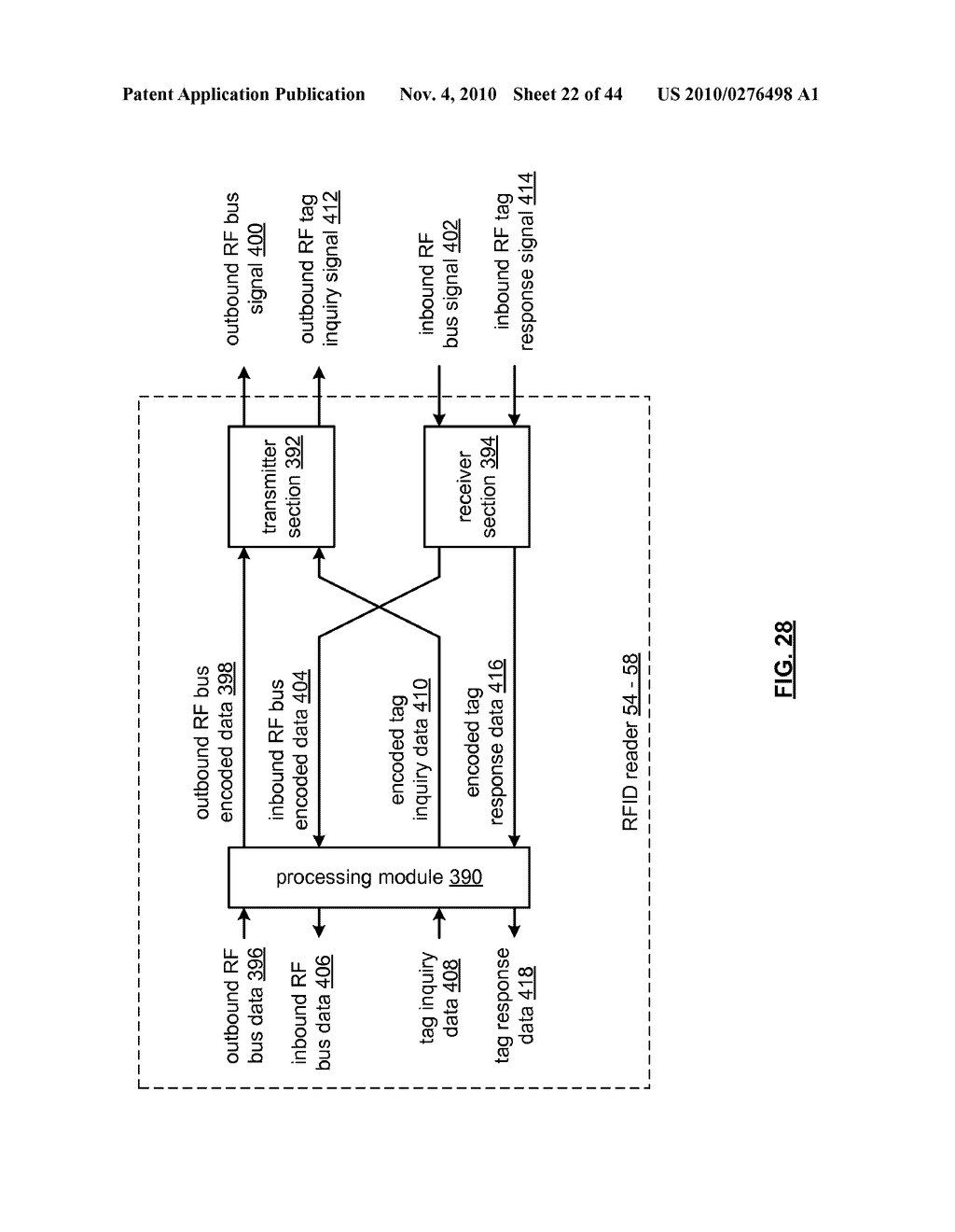 RFID SYSTEM WITH RF BUS - diagram, schematic, and image 23