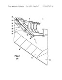 Fire protection device for an aircraft or spacecraft diagram and image