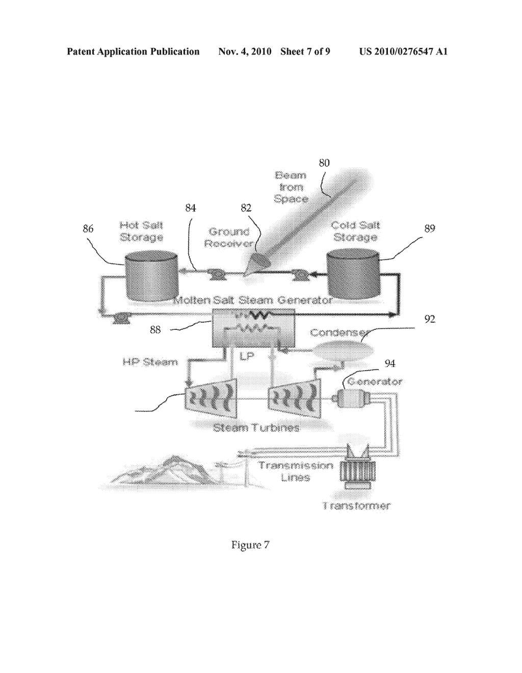 SYSTEMS FOR SOLAR POWER BEAMING FROM SPACE - diagram, schematic, and image 08