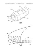 ACOUSTIC PROCESSING STRUCTURE PARTICULARLY ADAPTED TO THE AIR INLET OF AN AIRCRAFT NACELLE diagram and image