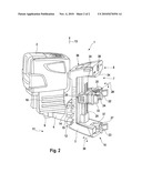 HOLDING DEVICE FOR FASTENING A LASER INSTRUMENT diagram and image