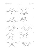 ORGANIC ELECTROLUMINESCENT ELEMENT MATERIAL, ORGANIC ELECTROLUMINESCENT ELEMENT, METHOD OF MANUFACTURING ORGANIC ELECTROLUMINESCENT ELEMENT, DISPLAY DEVICE, AND ILLUMINATING DEVICE diagram and image