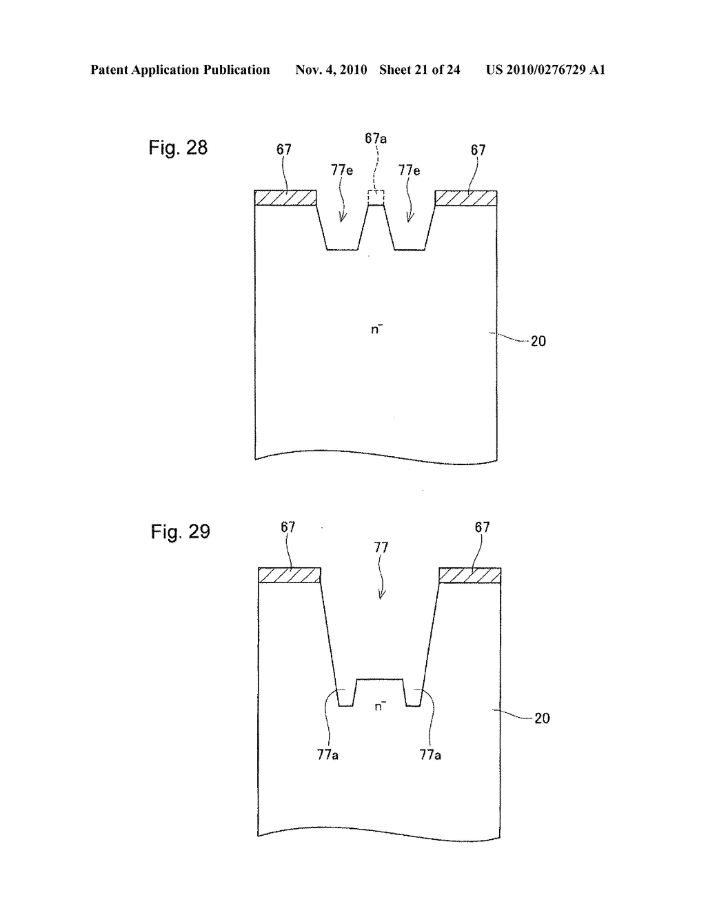 SEMICONDUCTOR DEVICE, MANUFACTURING METHOD THEREOF, AND MANUFACTURING METHOD OF TRENCH GATE - diagram, schematic, and image 22