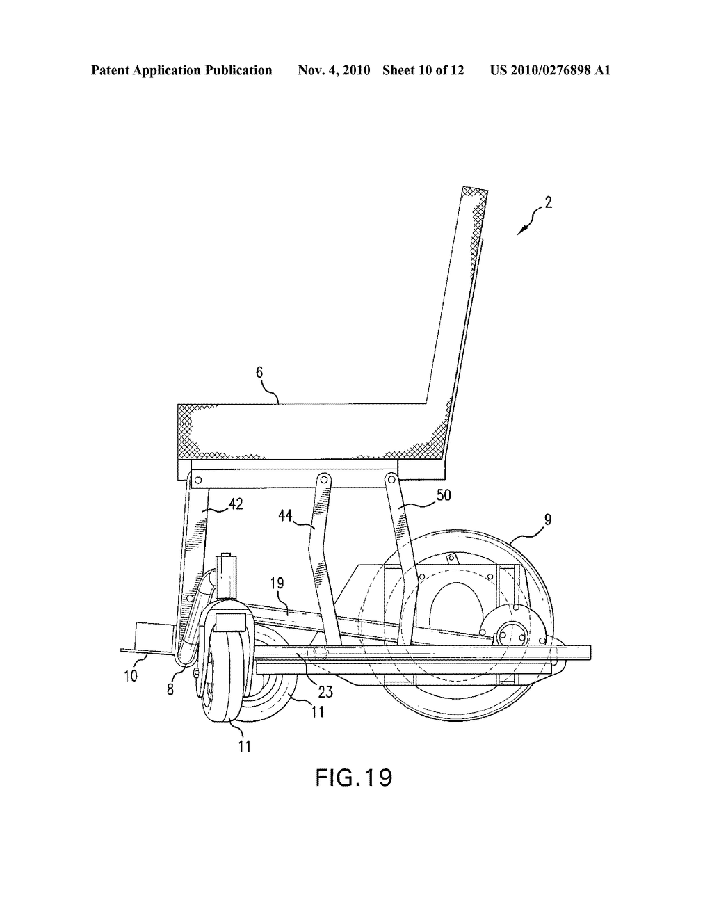 STABILIZED MOBILE UNIT OR WHEELCHAIR - diagram, schematic, and image 11