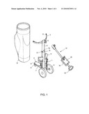 GOLF BAG CARRIER diagram and image