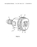 SNAP-ON COUPLING FOR CONNECTING A FLUID PIPE TO A RIGID END FITTING WITH A CONNECTION INDICATOR AND METHOD OF INSPECTING THIS CONNECTION diagram and image