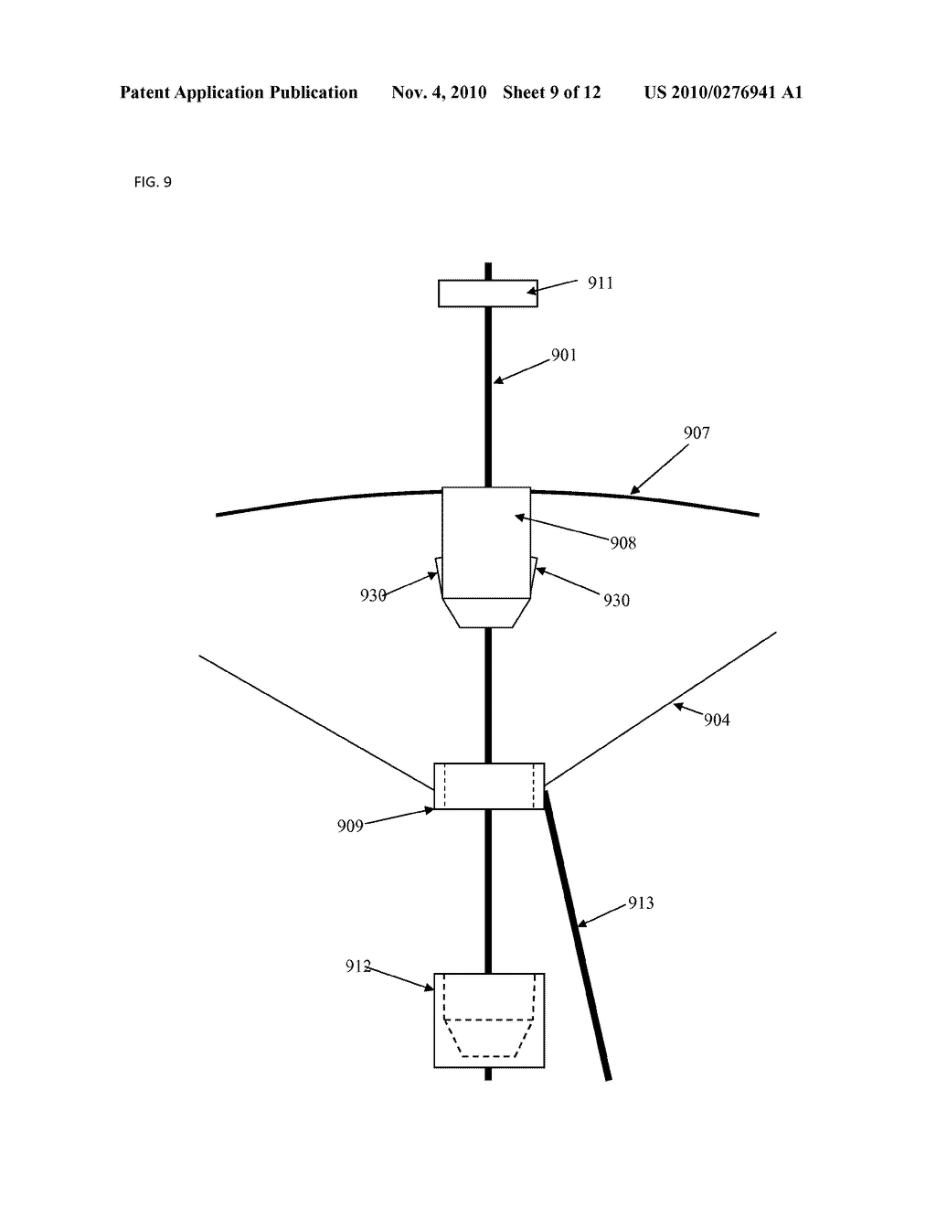 SYSTEM AND METHOD FOR UMBRELLA POWER GENERATION - diagram, schematic, and image 10