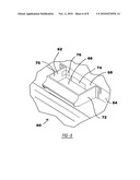 FASTENER COVER EXTENSION PROVIDING BUCKLING PATH DURING SIDE IMPACT diagram and image