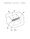 FASTENER COVER EXTENSION PROVIDING BUCKLING PATH DURING SIDE IMPACT diagram and image