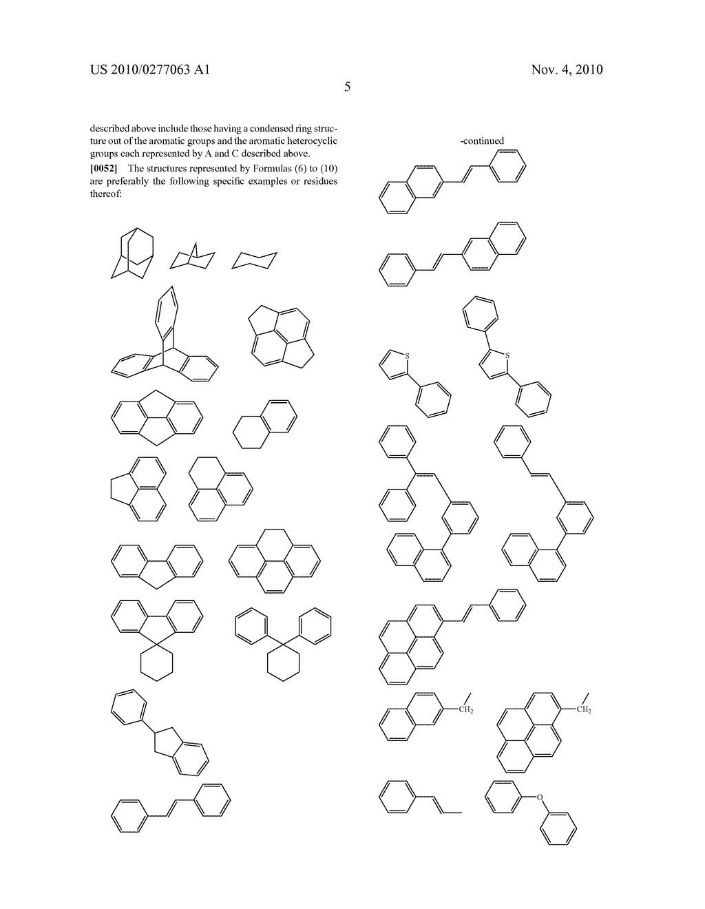 FLUORENE-BASED DERIVATIVE AND ORGANIC ELECTROLUMINESCENCE DEVICE EMPLOYING THE SAME - diagram, schematic, and image 06