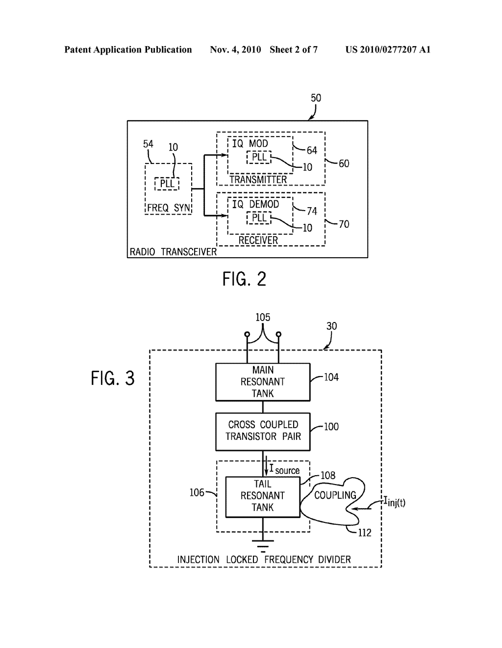 Injection Locked Frequency Divider And Associated Methods - diagram, schematic, and image 03