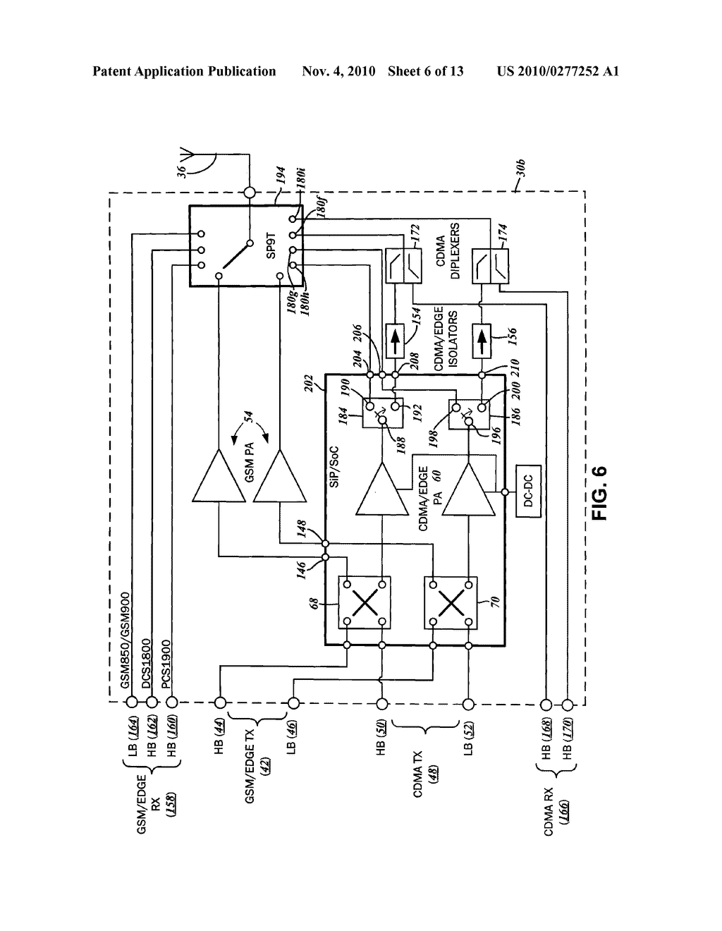 MULTI-MODE RADIO FREQUENCY FRONT END MODULE - diagram, schematic, and image 07