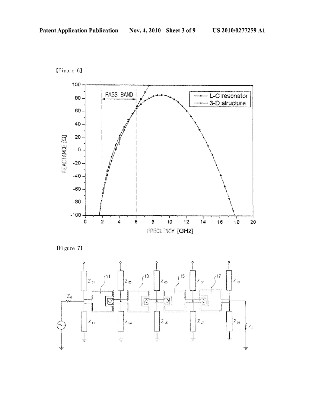 SERIAL L-C RESONATOR WITH THREE-DIMENSIONAL STRUCTURE AND ULTRA-WIDE BANDPASS FILTER USING THE SAME - diagram, schematic, and image 04
