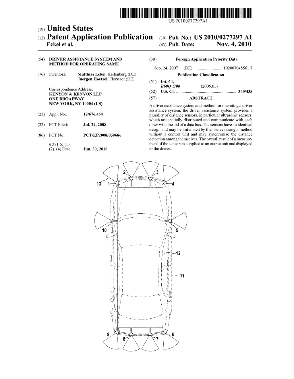 DRIVER ASSISTANCE SYSTEM AND METHOD FOR OPERATING SAME - diagram, schematic, and image 01