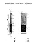 SECURITY ELEMENT FOR THE IDENTIFICATION OF A SECURITY DOCUMENT AND METHOD FOR PRODUCING IT diagram and image