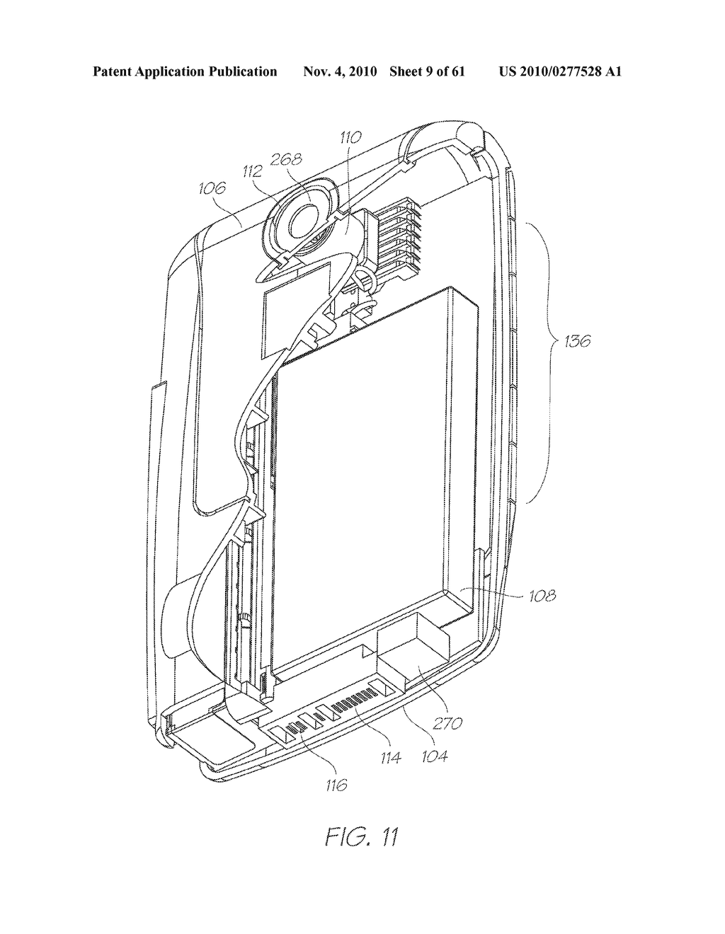 REPLACEABLE PRINT CARTRIDGE WITH AN OPTICAL SENSOR FOR RECEIVING PRINT DATA - diagram, schematic, and image 10